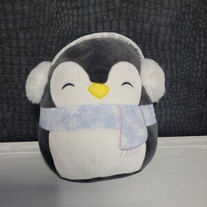 MEDIUM WINTER PENGUIN SQUISHMALLOW , SO SOFT, SO CUTE - GUC